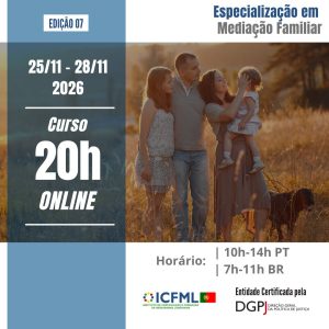 Especialização em Mediação Familiar 2026