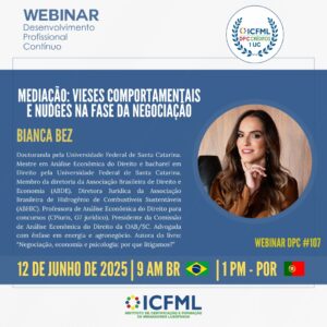 Webinar: Mediação: Vieses comportamentais e nudges na fase de negociação