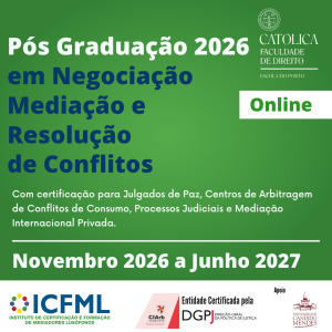 Pós-Graduação em Negociação, Mediação e Resolução de Conflitos Online