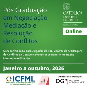 Pós-Graduação em Negociação, Mediação e Resolução de Conflitos Online