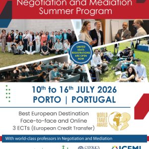 International Negotiation and Mediation Summer Program 2026